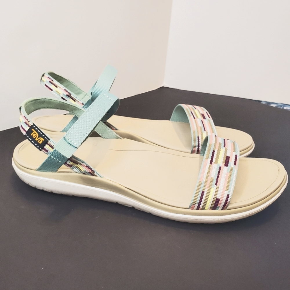 Teva Women's W Terra-Float Nova SandalSz 9  Aqua